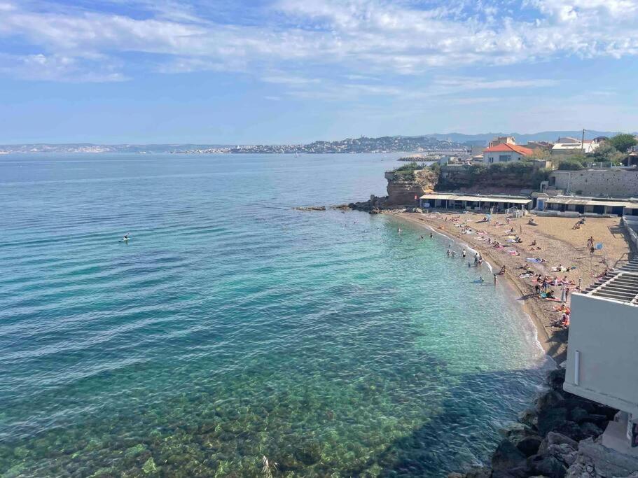 Duplex Bord De Mer La Madrague Marseille Ngoại thất bức ảnh